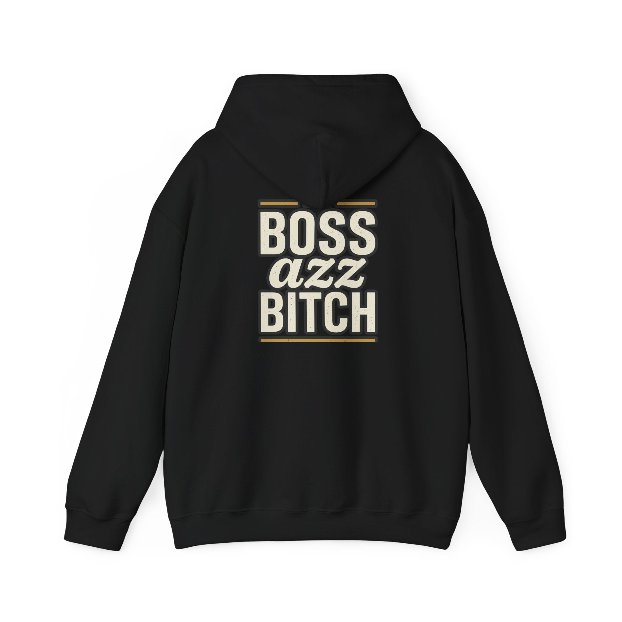 Boss Azz Bitch Hoodie | Bold Script Crown Graphic